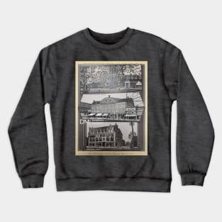 Danbury Iconic Buildings Crewneck Sweatshirt